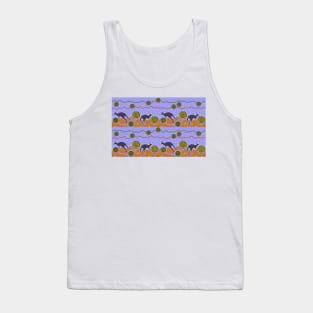 Aboriginal Art - Kangaroo Dreaming Tank Top